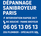 Réparation sanibroyeur Paris 4