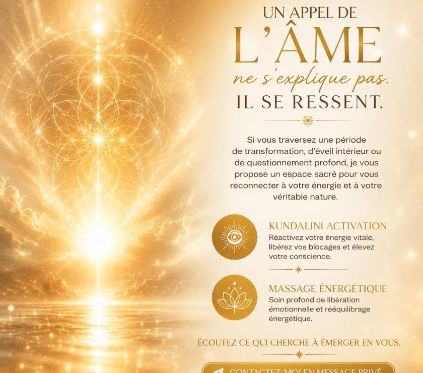 Annonce massage Mont de Marsan Landes - Photos Vivastreet Soin Kundalini et Massage Energetique Intuitif