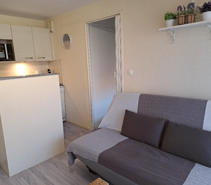 location saisonniere Calvados Villers sur Mer - 14640 - Photos Vivastreet Belle Vue Mer-T2 CLASSE CLEVACANCES - WIFI - PARKING