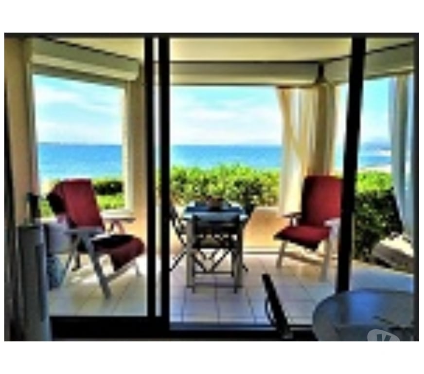 location saisonniere Pyrénées-Orientales Le Barcares - 66420 - Photos Vivastreet Beau T2 Traversant rez vue directe à 180° sur l'eau