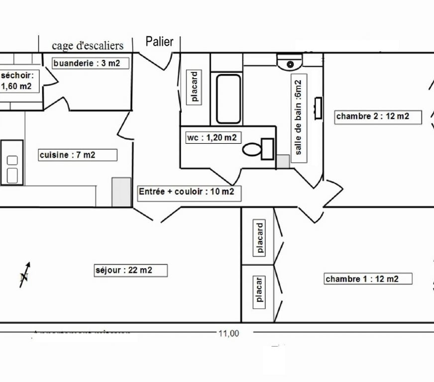 Location appartement Hérault Sete - 34200 - Photos Vivastreet Loue t3 résidence le triolet 34200 Sète