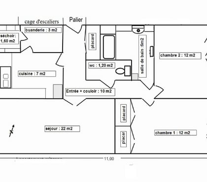 Location appartement Sete Hérault - Photos Vivastreet Loue t3 résidence le triolet 34200 Sète