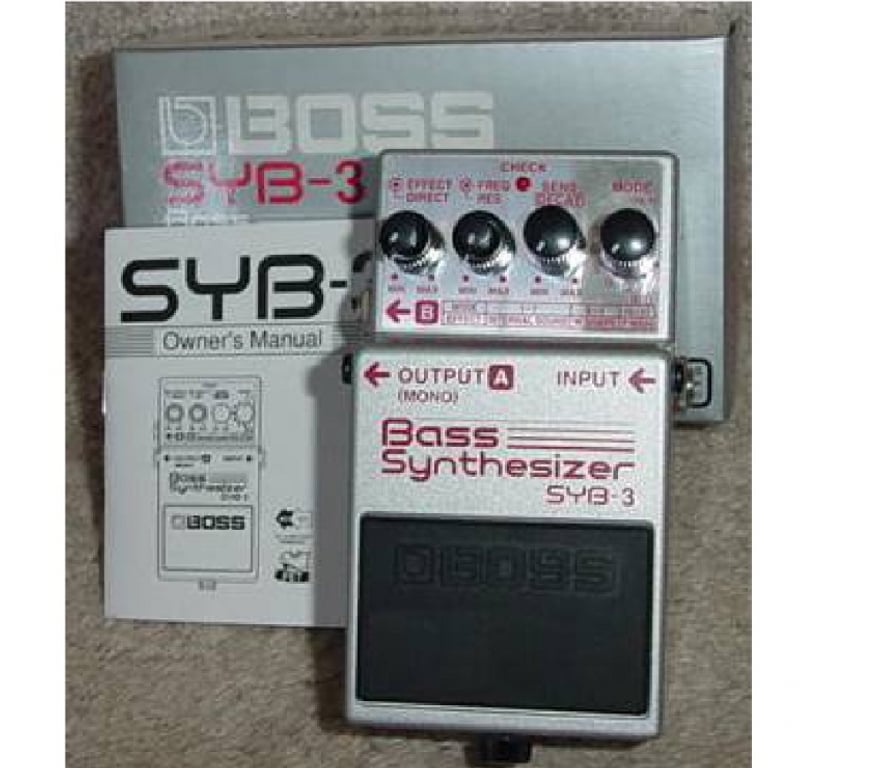 Instruments de musique Bas-Rhin Mommenheim - 67670 - Photos Vivastreet BOSS SYB-3 - pédale synthé pour BASSE guitare clavier