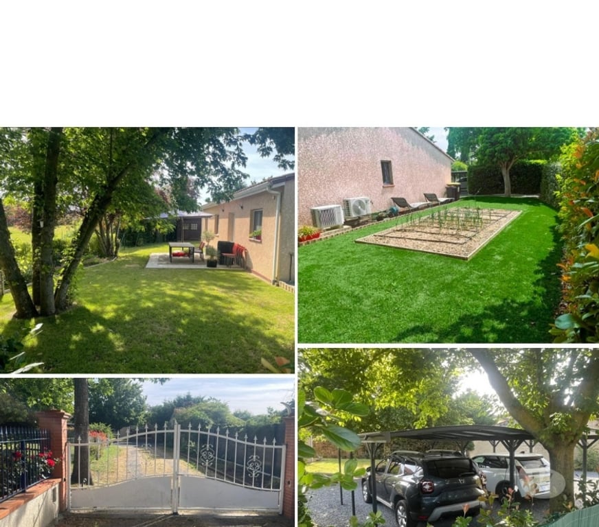 Location maison Haute-Garonne Cugnaux - 31270 - Photos Vivastreet Particulier loue villa T4 BBC + garage à Cugnaux