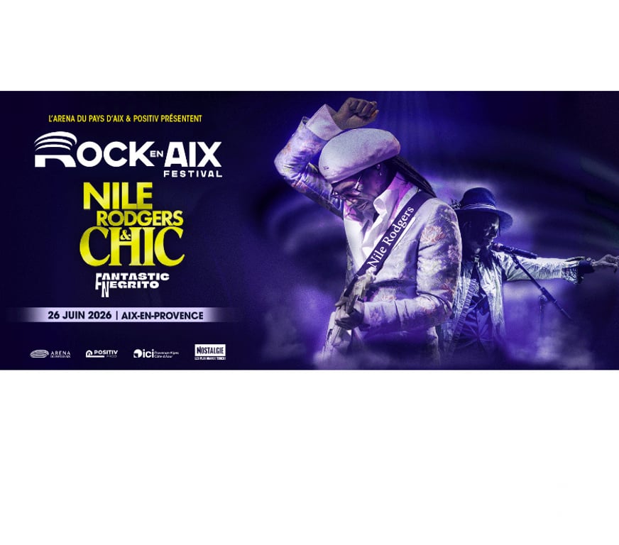 Spectacles Bouches-du-Rhône Aix en Provence - Photos Vivastreet 2 places en FOSSE concert Nile Rodgers & Chic à Aix ce soir