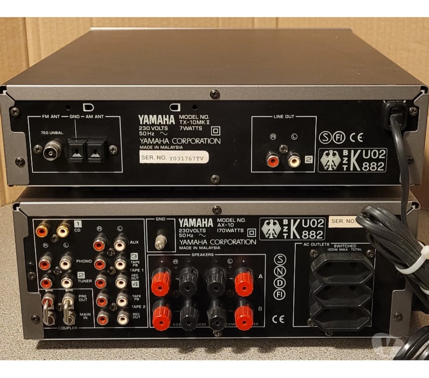 Photo - Video - Son Val-de-Marne Thiais - 94320 - Photos Vivastreet YAMAHA AX-10 & RDS TX-10MK II
