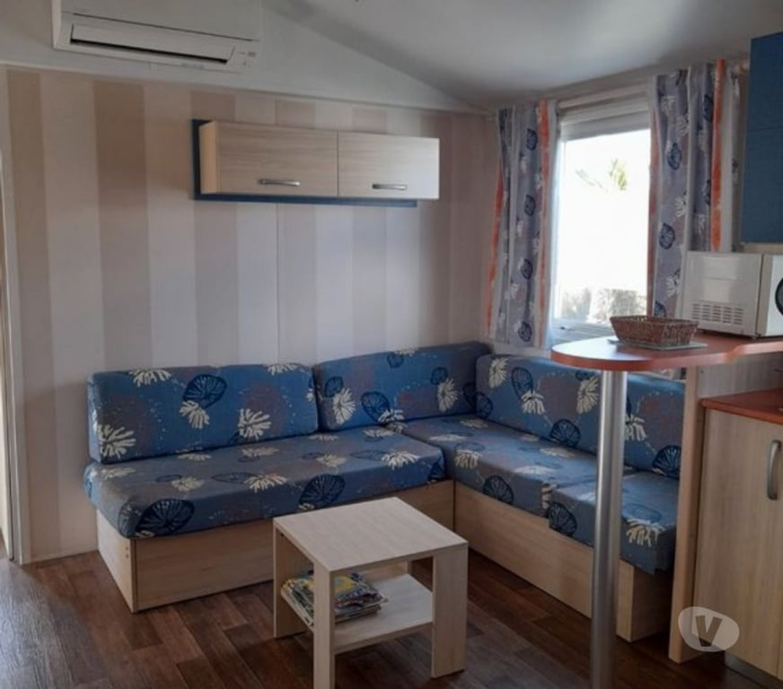 location saisonniere Hérault Serignan - 34410 - Photos Vivastreet Mobil home dans camping 4 étoiles bord de mer