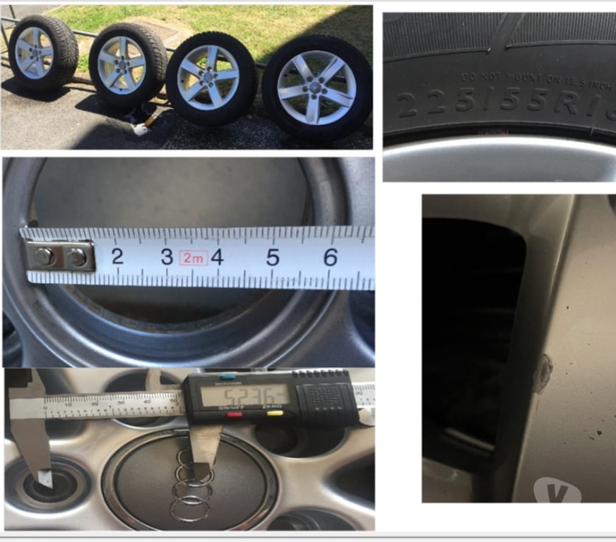 Pièces et services auto La Réunion Saint André - 97440 - Photos Vivastreet Jantes alu origine Audi 16" 5x112