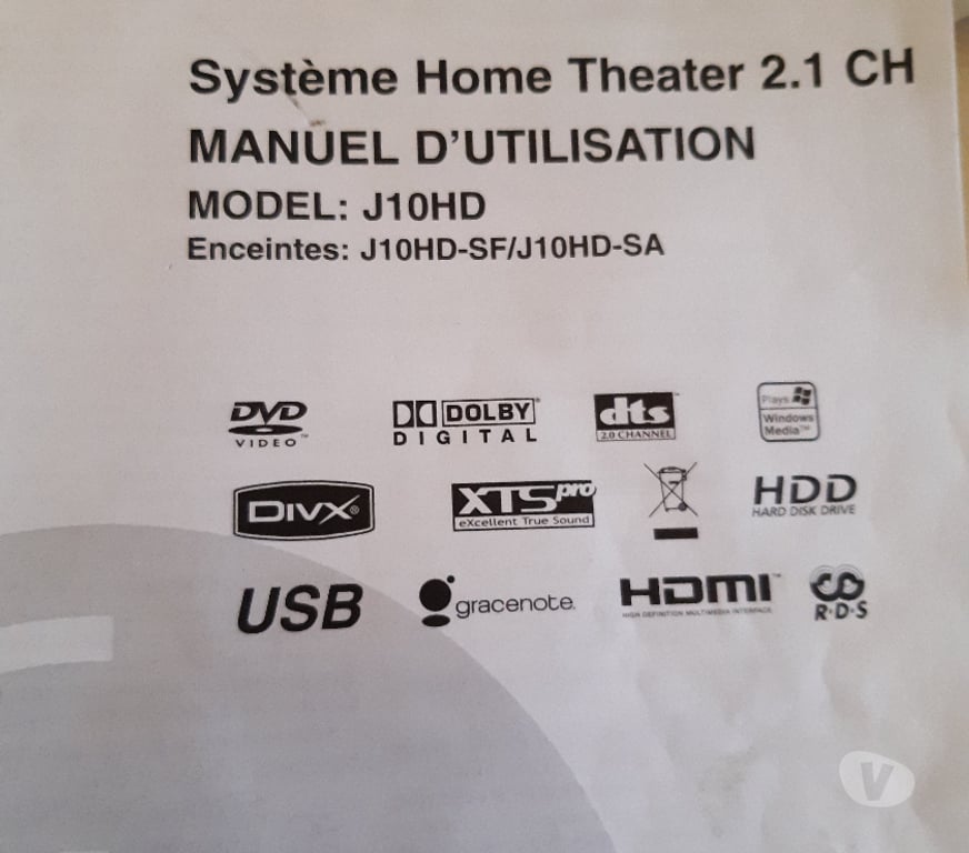 Photo - Video - Son Ariège Seix - 09140 - Photos Vivastreet Home cinema LG j10 hd 2.1