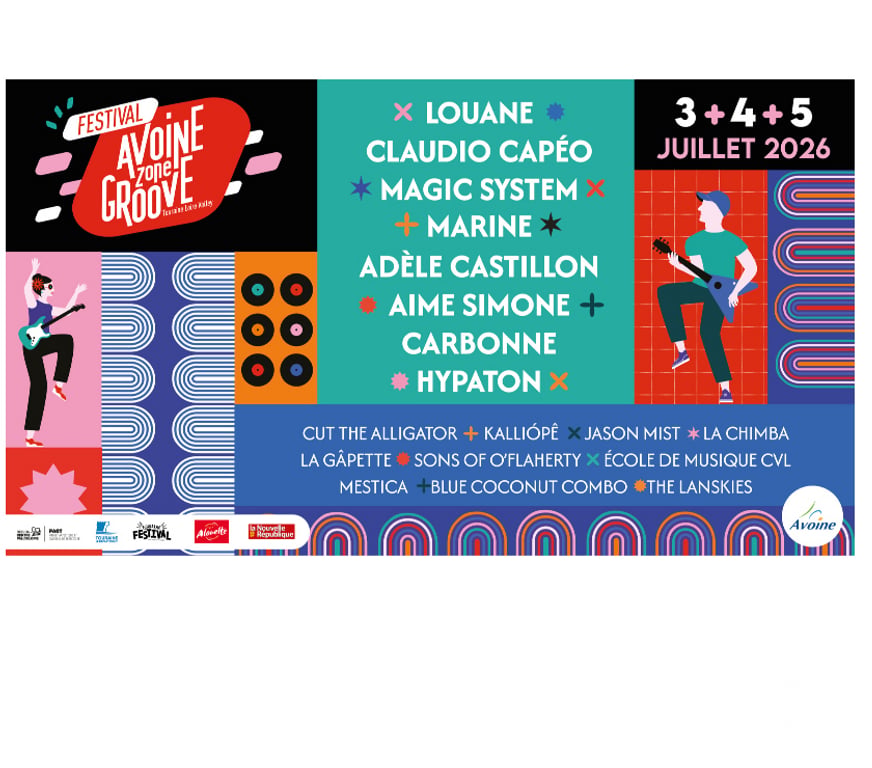 Spectacles Indre-et-Loire Avoine - 37420 - Photos Vivastreet 2 places Avoine Zone Groove Festival dimanche 5 juillet
