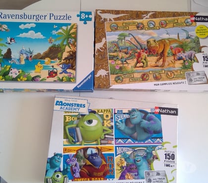 Jeux jouets occasion Ajaccio Ajaccio - Photos Vivastreet Puzzles 150 et 200 pièces