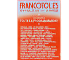 La Rochelle - Charente-Maritime — 2 places pour Les Francofolies ce samedi 11 juillet (NISKA)
