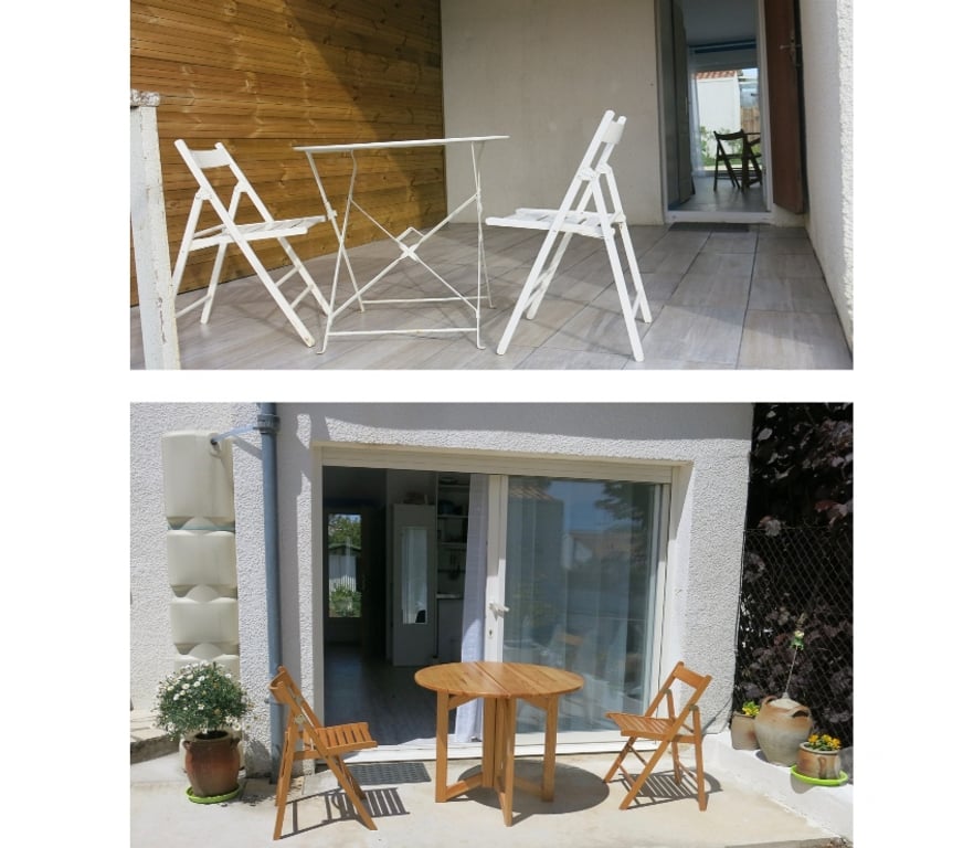 location saisonniere Charente-Maritime Vaux sur Mer - 17640 - Photos Vivastreet A 900M de la plage de Pontaillac de Royan STUDIO 18M2