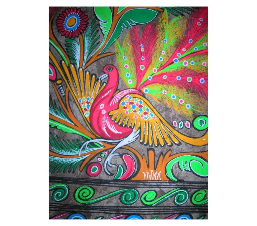 Décoration - art Haute-Garonne Leguevin - 31490 - Photos Vivastreet Peinture mexicaine faite main sur papier d'écorce d'amate