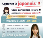 Paris 1er ardt - Paris — Cours de japonais particuliers en ligne 🇯🇵