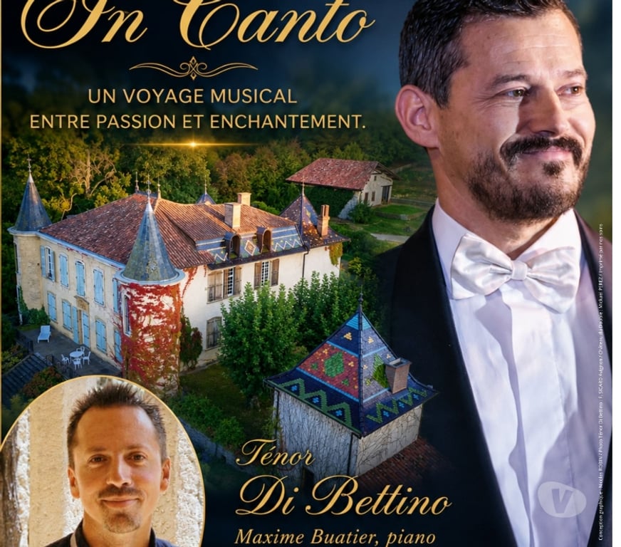 Concerts - Théâtre - Spectacles Drôme Lens Lestang - 26210 - Photos Vivastreet "Concerto InCanto" par le Ténor Di Bettino & Maxime Buatier