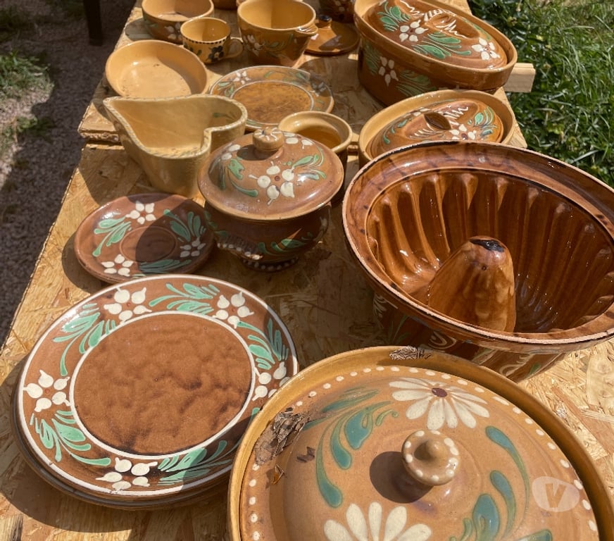Ameublement & art de la table Bas-Rhin Wintershouse - 67590 - Photos Vivastreet 3 lots de poteries décorées d'Alsace