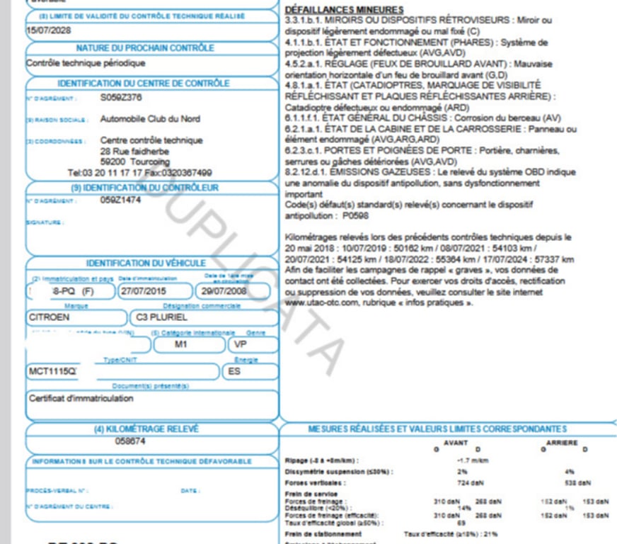 Voiture d'occasion Nord Tourcoing - 59200 - Photos Vivastreet vends C3 Pluriel