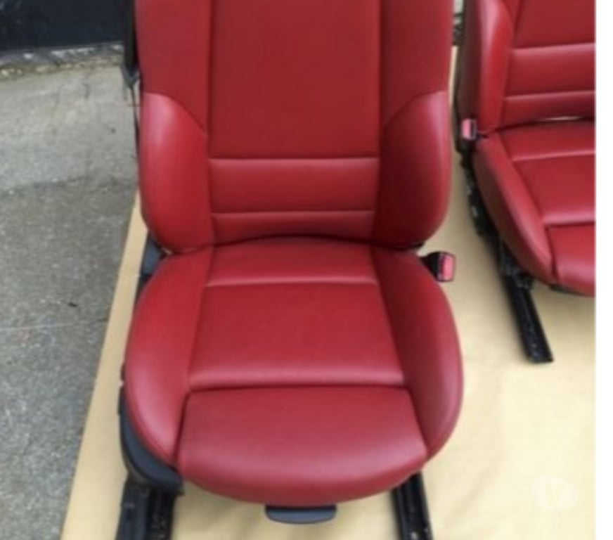 Pièces et services auto Marne Betheny - 51450 - Photos Vivastreet Sièges cabriolet rouges BMW E46 M3