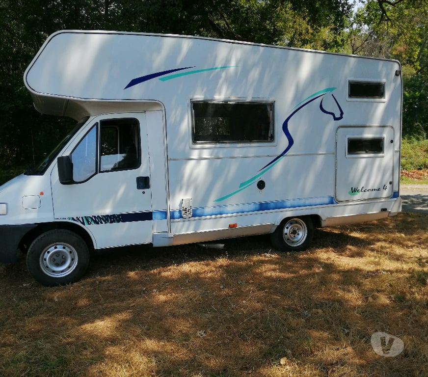Camping car occasion Ille-et-Vilaine Messac - 35480 - Photos Vivastreet CHAUSSON WELCOME 4 FIAT DUCATO 1.9 TD 2001 6 PLACES