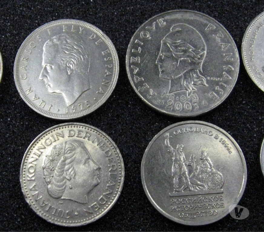 Collection Nord Wattrelos - 59150 - Photos Vivastreet lot de 160 anciennes pieces de monnaie.