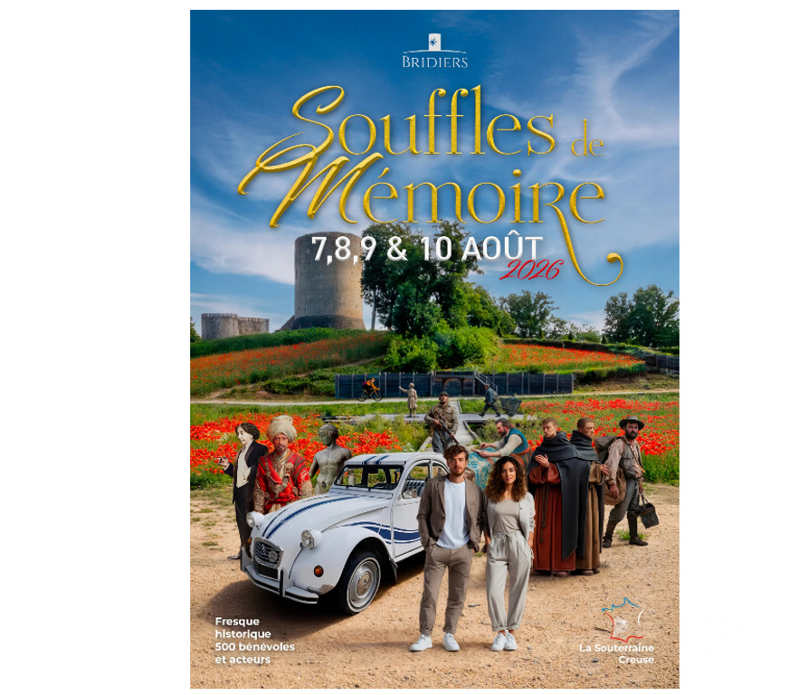 Spectacles Creuse La Souterraine - 23300 - Photos Vivastreet 2 billets pour " La Fresque historique de Bridiers " lundi