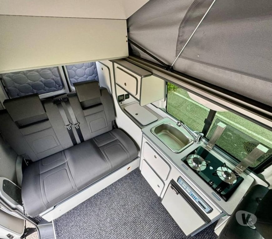 Camping car occasion Haut-Rhin Colmar - 68000 - Photos Vivastreet VW Transporter T6 150 CV BVM6 Amménagement Bajett
