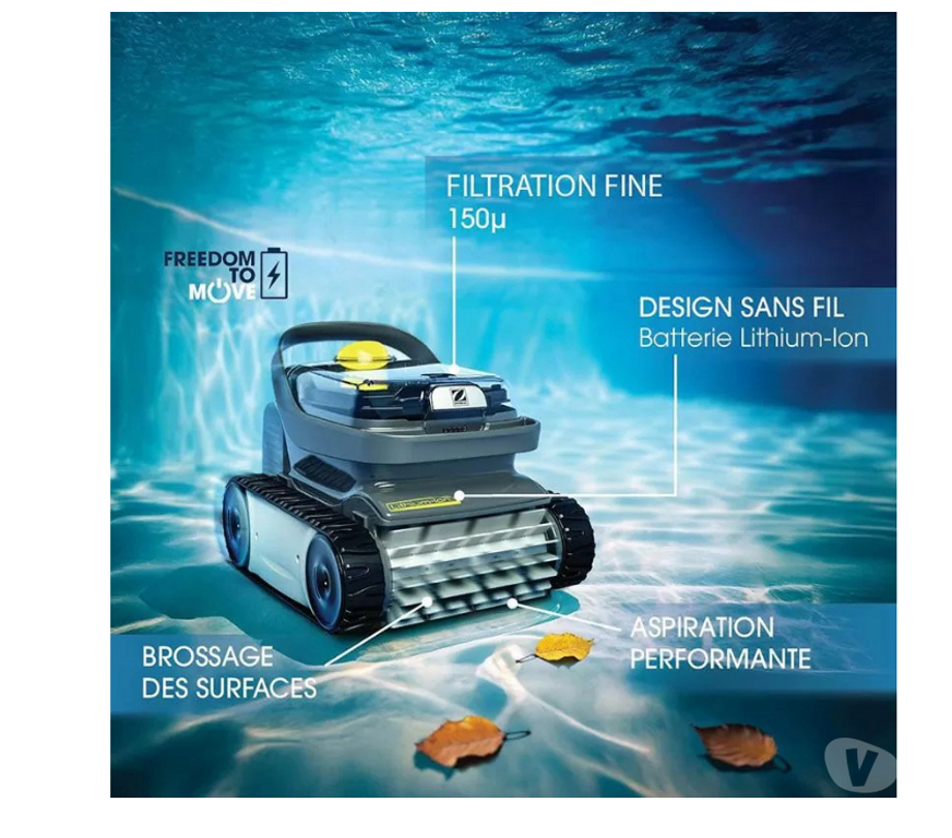 Matériel de sport Haute-Garonne Fonsorbes - 31470 - Photos Vivastreet 1 robot de piscine sans fil Z0DIAC PIXEL OP 32 [100% NEUF]