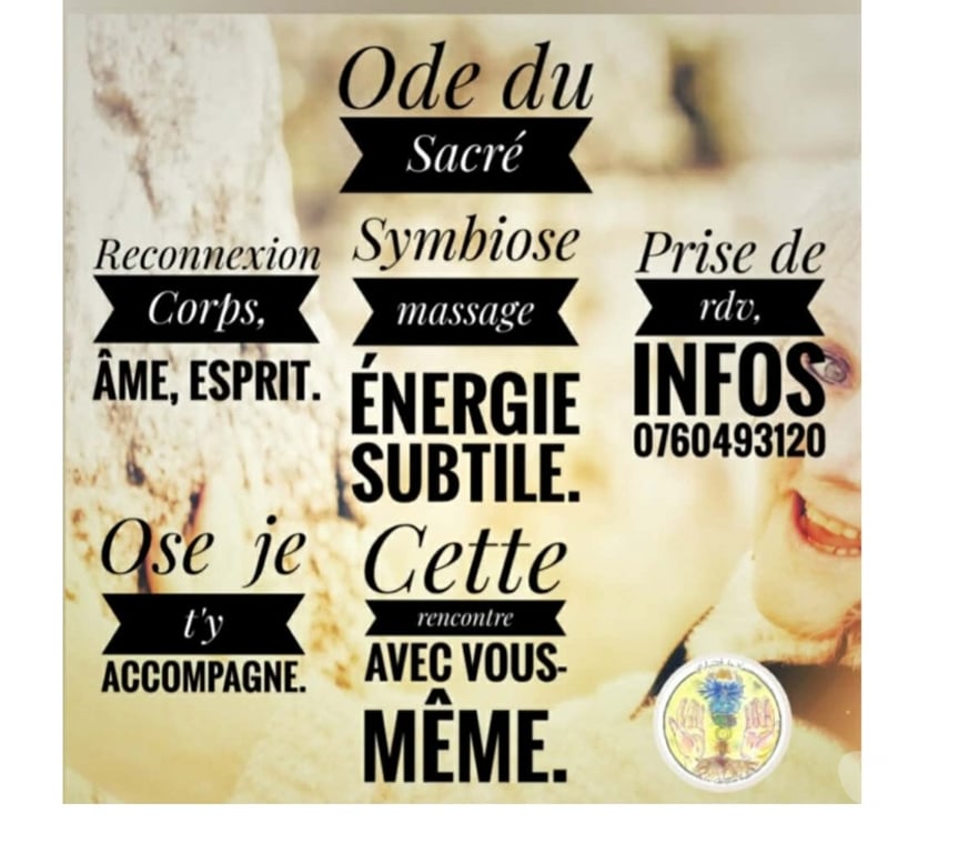 Massages Puy-de-Dôme Ceyrat - 63122 - Photos Vivastreet Ode du Sacré massage tantrique & soin énergétique