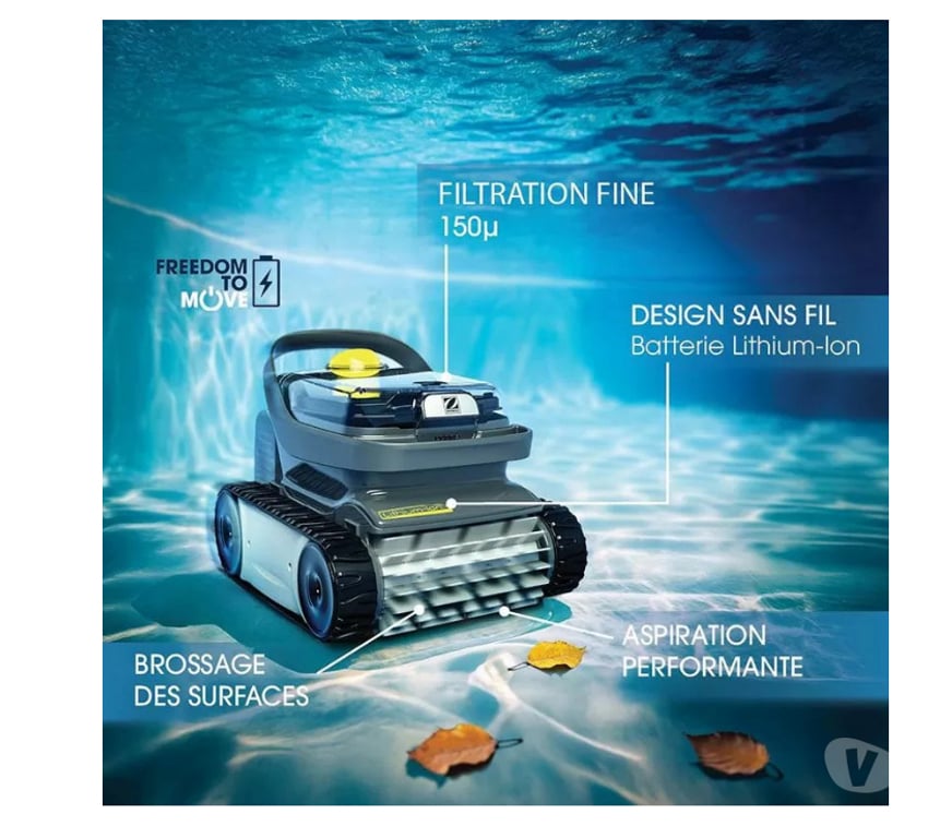 Matériel de sport Haute-Garonne Fonsorbes - 31470 - Photos Vivastreet Robot de piscine sans fil Z0DIAC PIXEL OP 32 100% NEUF