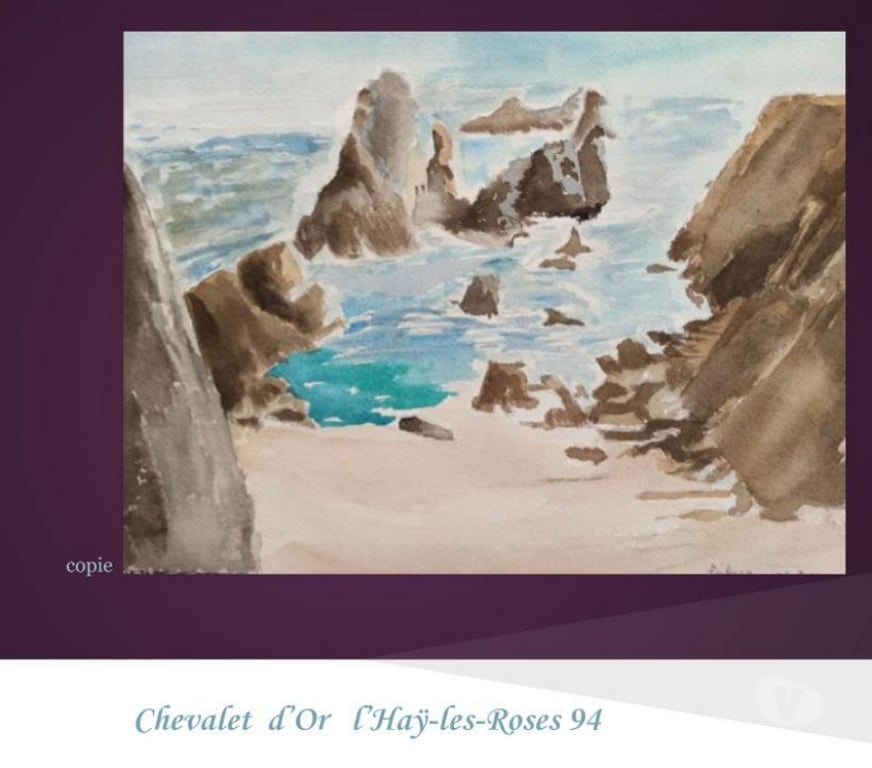 Autres cours Val-de-Marne L'Hay les Roses - 94240 - Photos Vivastreet COURS de PEINTURE - Sujet : Le PAYSAGE