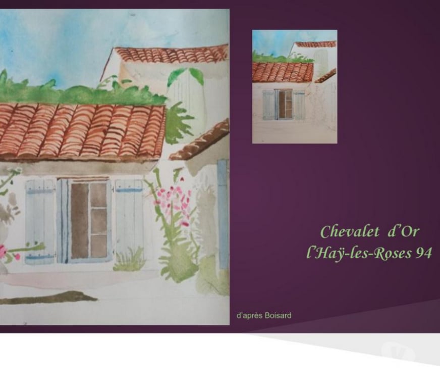 Autres cours Val-de-Marne L'Hay les Roses - 94240 - Photos Vivastreet COURS de PEINTURE - Sujet : Le PAYSAGE
