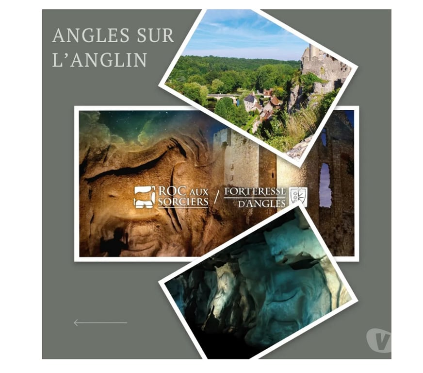 Spectacles Vienne Angles sur l'Anglin - 86260 - Photos Vivastreet Place adulte enfant Roc aux Sorciers + Forteresse d’Angles