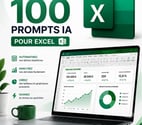 Bordeaux - Bordeaux — ProjectFlow – Pack 100 Prompts IA pour Excel – 19 €