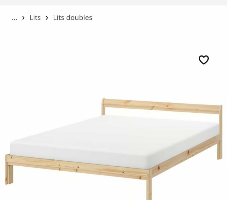 Ameublement & art de la table Gard Laval Pradel - 30110 - Photos Vivastreet Lit Ikea en Pin + matelas 140×200