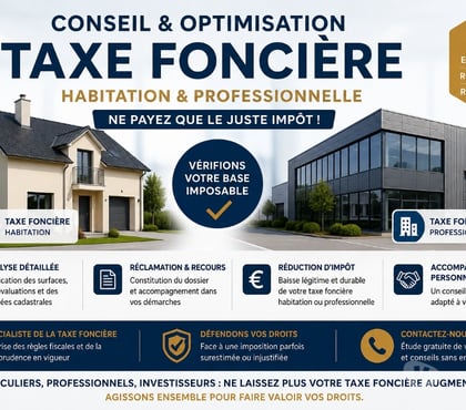 Autres services Caen Calvados - Photos Vivastreet AUDIT TAXE FONCIERE