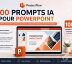 Bordeaux - Bordeaux — ProjectFlow – Pack 100 Prompts IA pour PowerPoint-19€