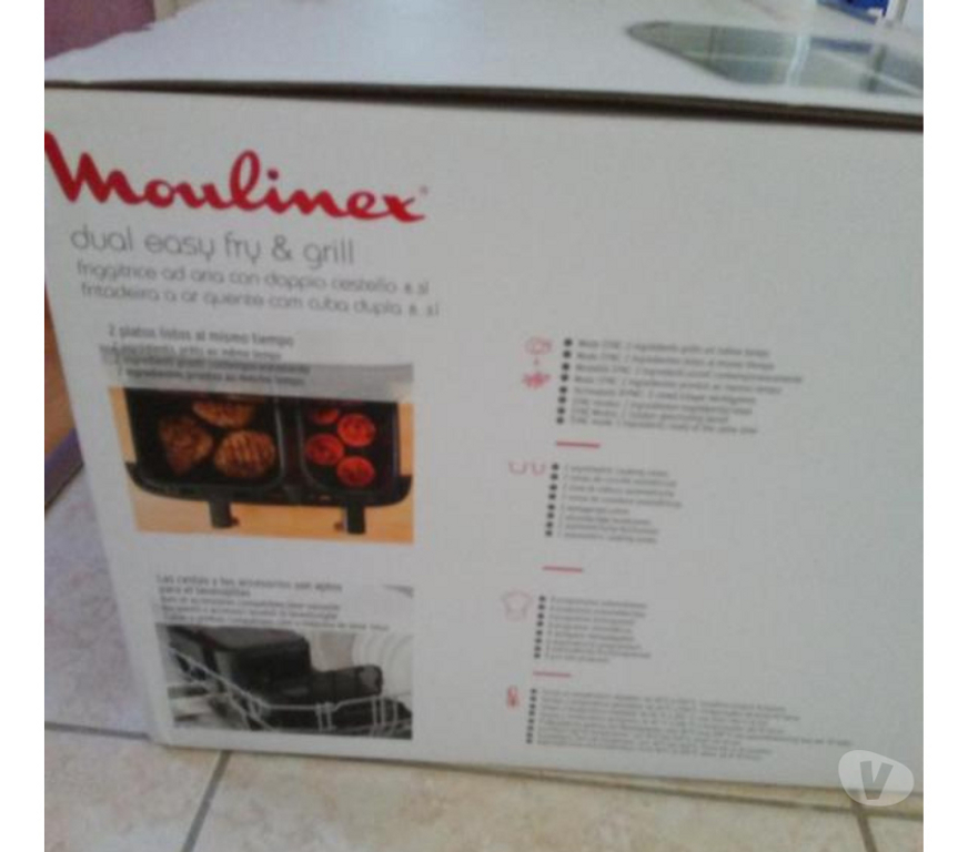 Electroménager occasion Ardèche Ardoix - 07290 - Photos Vivastreet Air fryer Moulinex Dual Easy fry et grill EZ905B20 (Neuf)