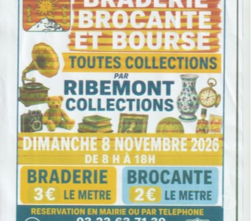 Collection Aisne Ribemont - 02240 - Photos Vivastreet bourse -Brocante