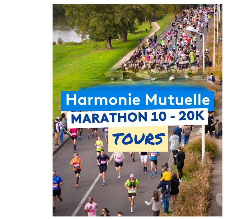 Evenements sportifs Indre-et-Loire Tours - Photos Vivastreet 1 dossard pour les 20KM de Tours dimanche 27 septembre