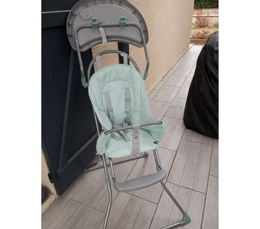Equipements bébés Haute-Garonne Leguevin - 31490 - Photos Vivastreet Chaise haute fixe pliable TEX BABY