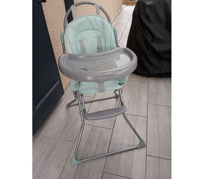 Photos Vivastreet Chaise haute fixe pliable TEX BABY