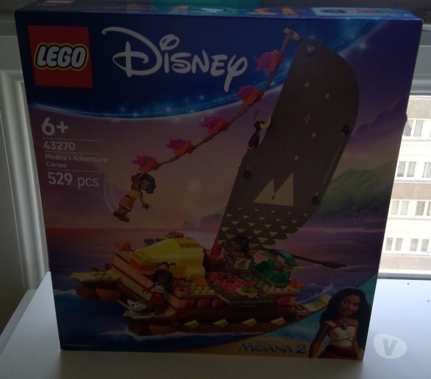 Jeux - Jouets Haute-Saône Aboncourt Gesincourt - 70500 - Photos Vivastreet 41€ Bateau de Vaiana (lego 43270)