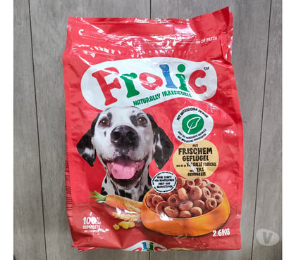 Services, accessoires animaux St Aubin les Elbeuf Seine-Maritime - Photos Vivastreet Sacs de croquettes Frolic volaille, légumes, riz pour chien