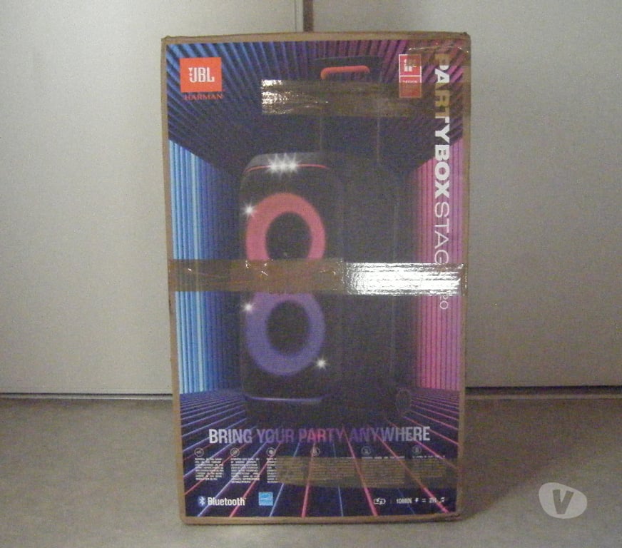 Photo - Video - Son Haute-Garonne Fonsorbes - 31470 - Photos Vivastreet 1 Enceinte sono portable JBL PartyBox Stage 320 Noire NEUVE