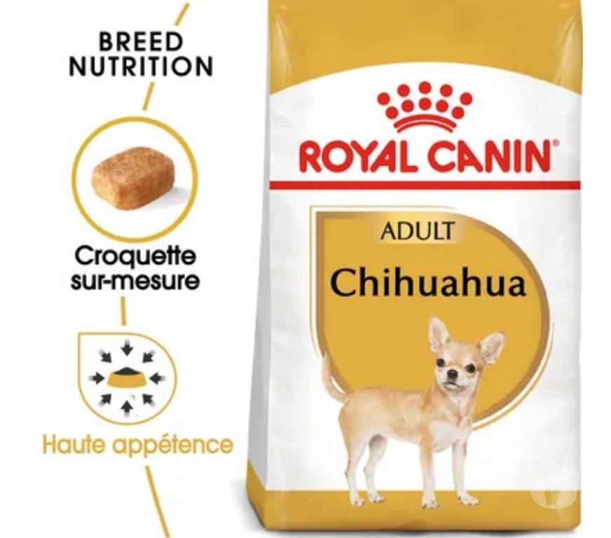 Services, accessoires animaux Seine-Maritime St Aubin les Elbeuf - 76410 - Photos Vivastreet Croquettes ROYAL CANIN pour Chihuahuas adultes.