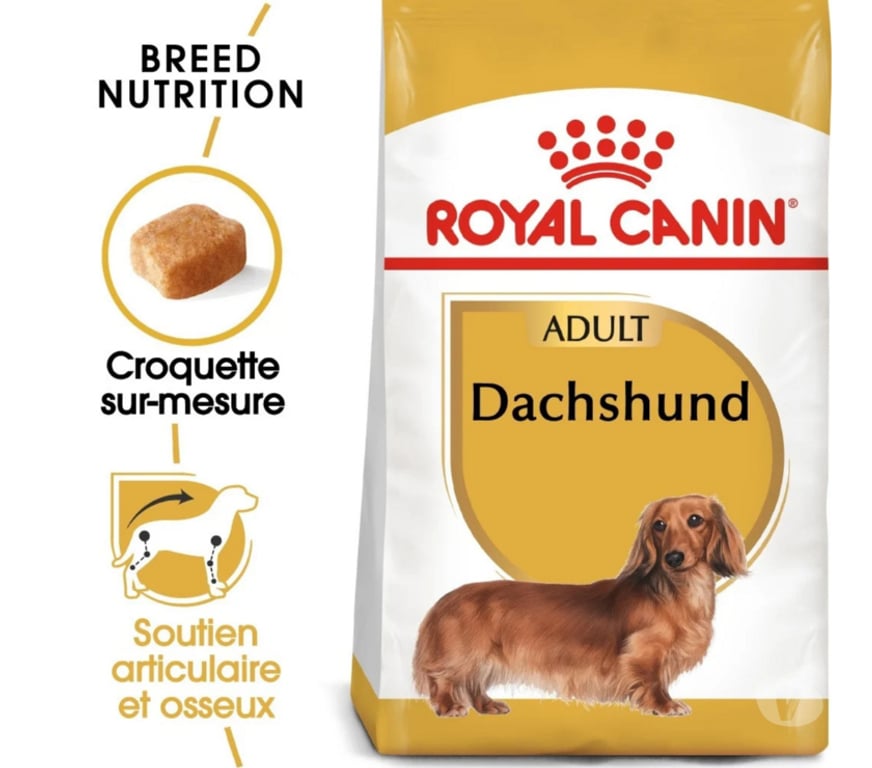Services, accessoires animaux Seine-Maritime St Aubin les Elbeuf - 76410 - Photos Vivastreet Sacs de croquettes ROYAL CANIN pour Teckels adultes.