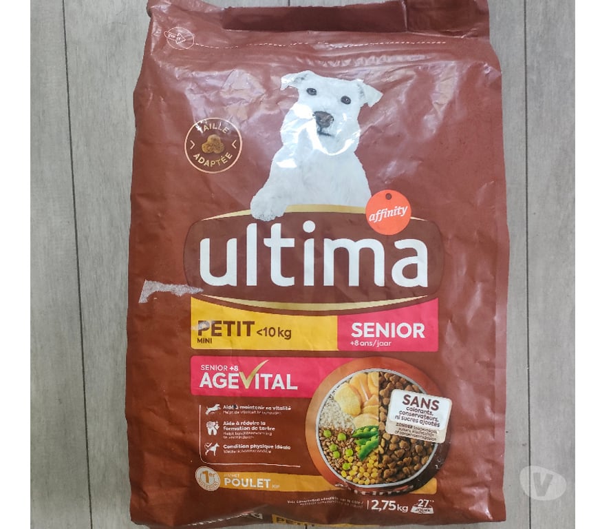 Services, accessoires animaux Seine-Maritime St Aubin les Elbeuf - 76410 - Photos Vivastreet Croquettes ULTIMA pour petit chien sénior.