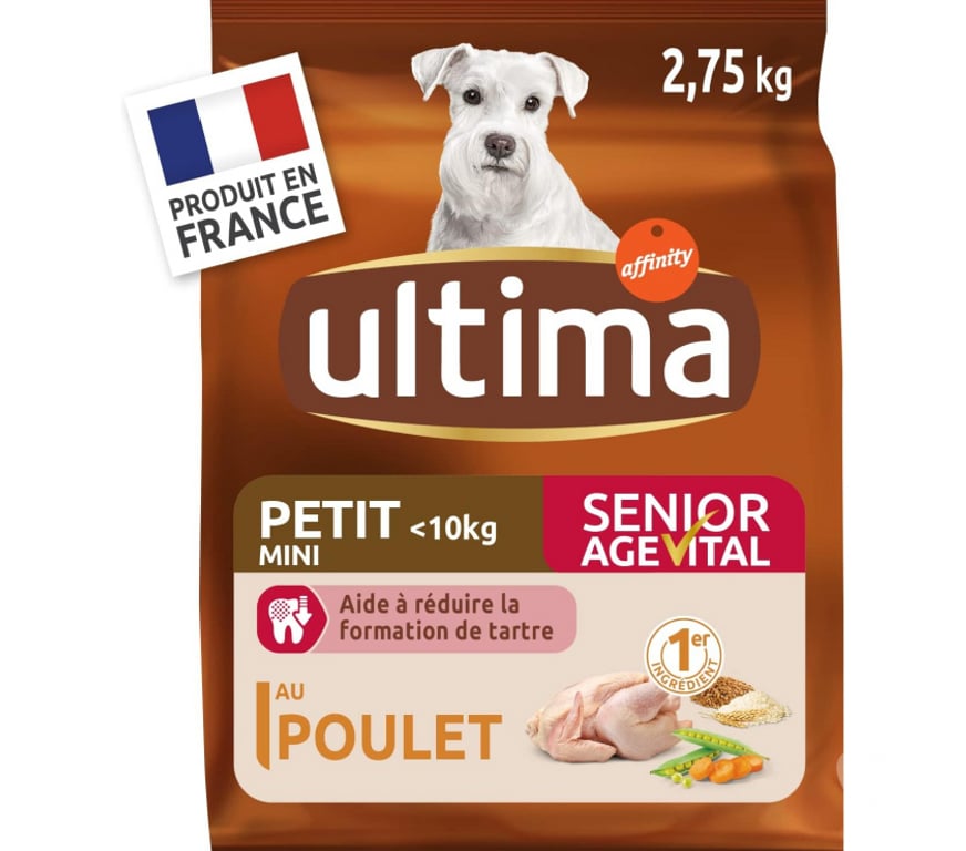 Services, accessoires animaux Seine-Maritime St Aubin les Elbeuf - 76410 - Photos Vivastreet Croquettes ULTIMA pour petit chien sénior.