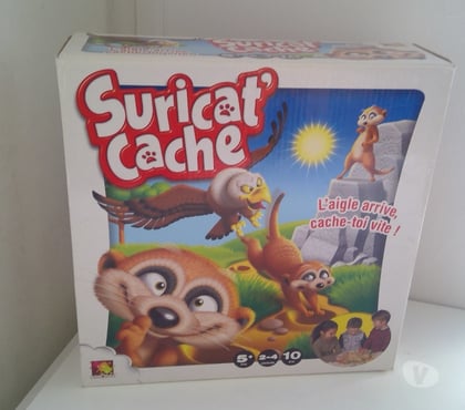 Jeux jouets occasion Aigaliers Gard - Photos Vivastreet 10€ Suricat'cache (Asmodée)